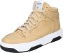 Stokton Leren Dames Sneakers Stijlvolle Schoenen Beige Dames - Thumbnail 5