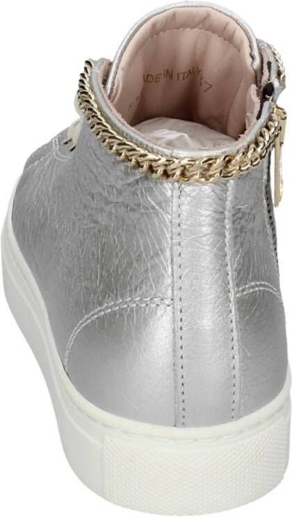 Stokton Leren Dames Sneakers Stijlvolle Schoenen Beige Dames