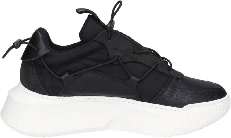 Stokton Leren Dames Sneakers Stijlvolle Schoenen Black Dames