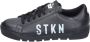 Stokton Leren Dames Sneakers Stijlvolle Schoenen Black Dames - Thumbnail 2