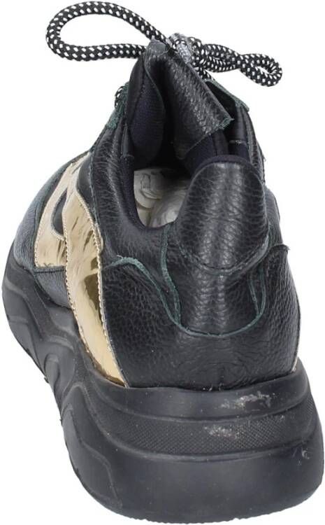 Stokton Leren Dames Sneakers Stijlvolle Schoenen Black Dames