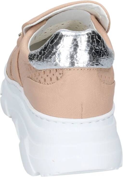 Stokton Leren Dames Sneakers Stijlvolle Schoenen Pink Dames