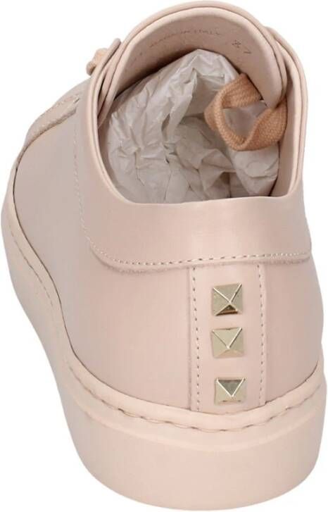 Stokton Leren Dames Sneakers Stijlvolle Schoenen Pink Dames