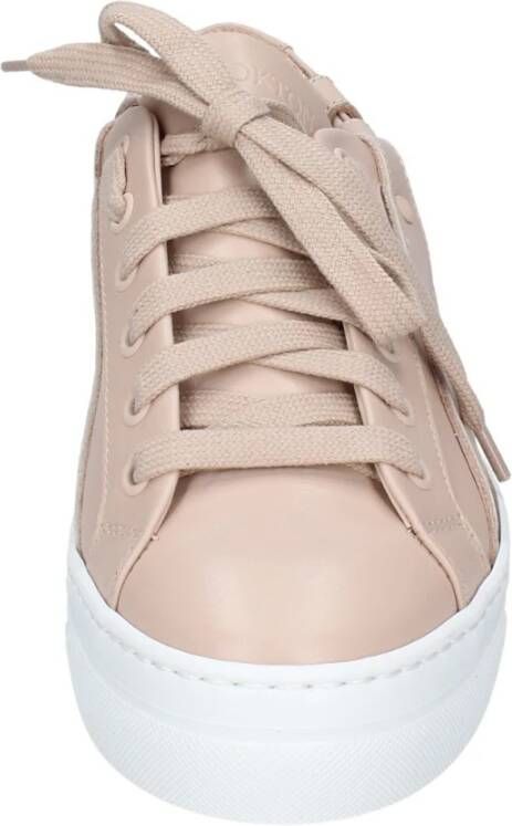 Stokton Leren Dames Sneakers Stijlvolle Schoenen Pink Dames