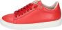 Stokton Leren Dames Sneakers Stijlvolle Schoenen Red Dames - Thumbnail 2