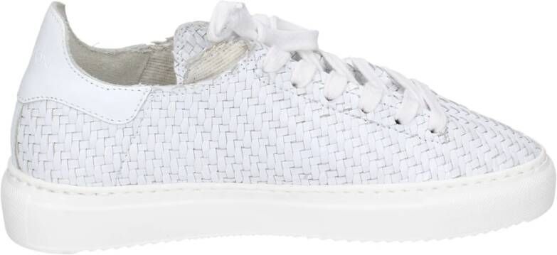 Stokton Leren Dames Sneakers Stijlvolle Schoenen White Dames