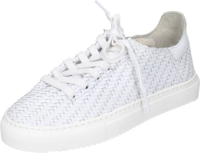 Stokton Leren Dames Sneakers Stijlvolle Schoenen White Dames