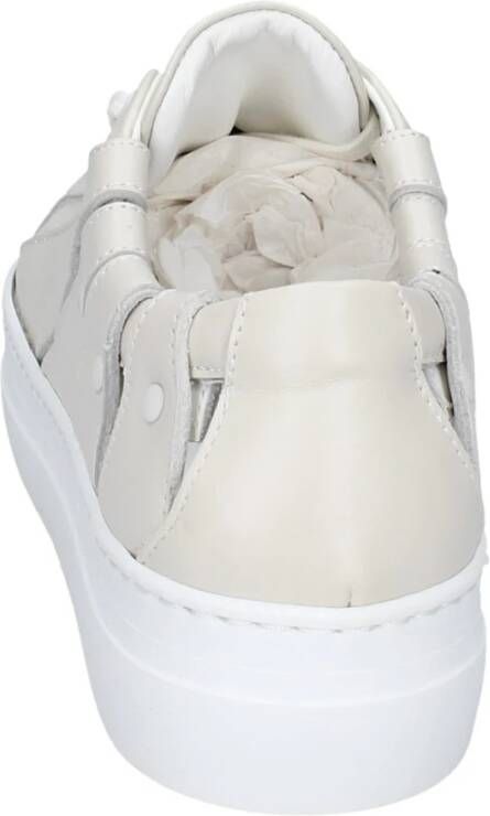 Stokton Leren Dames Sneakers Stijlvolle Schoenen White Dames