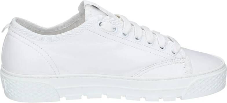 Stokton Leren Dames Sneakers Stijlvolle Schoenen White Dames