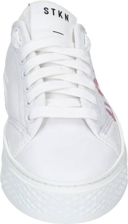 Stokton Leren Dames Sneakers Stijlvolle Schoenen White Dames