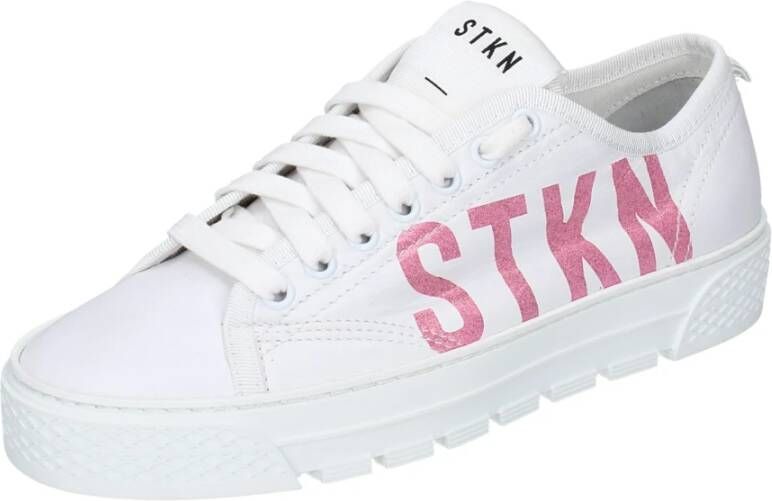 Stokton Leren Dames Sneakers Stijlvolle Schoenen White Dames