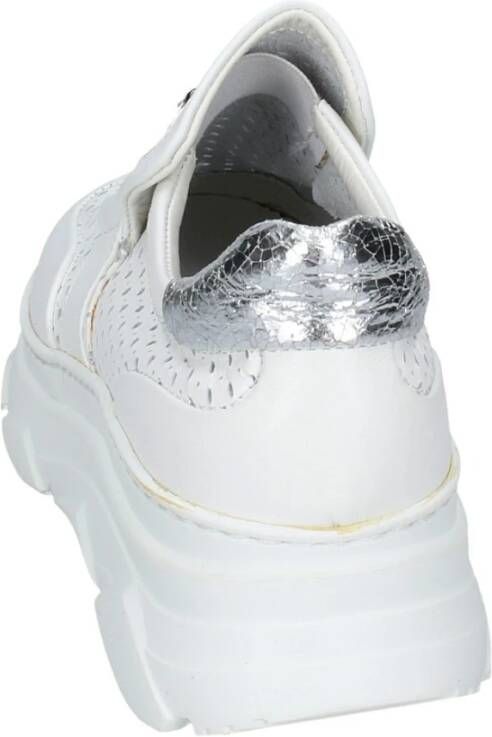 Stokton Leren Dames Sneakers Stijlvolle Schoenen White Dames