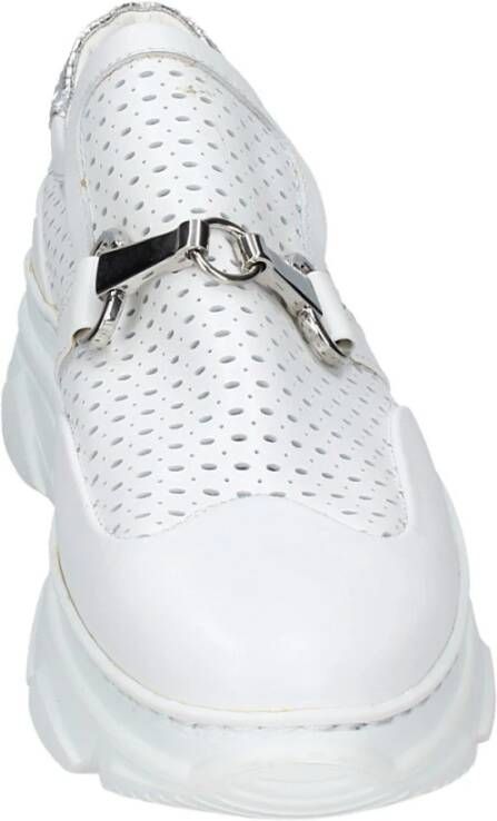 Stokton Leren Dames Sneakers Stijlvolle Schoenen White Dames