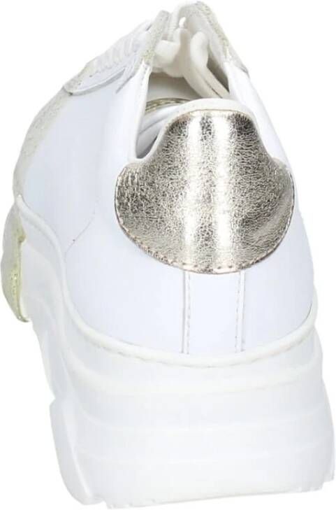 Stokton Leren Dames Sneakers White Dames