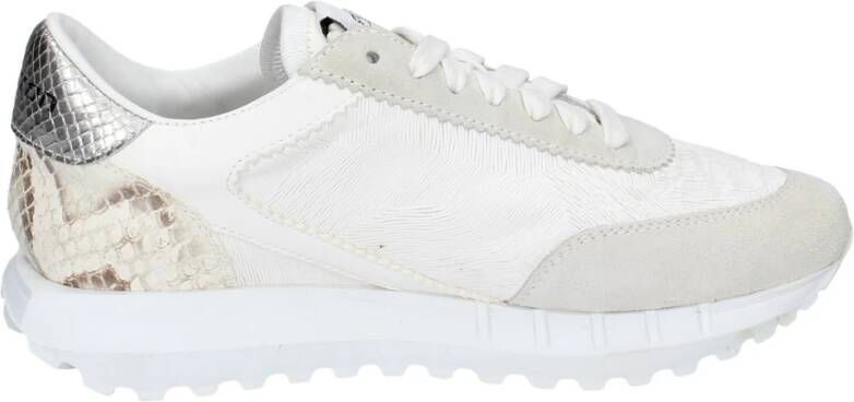 Stokton Leren Dames Sneakers White Dames