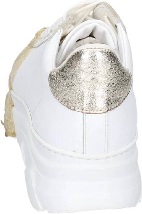 Stokton Leren Dames Sneakers White Dames