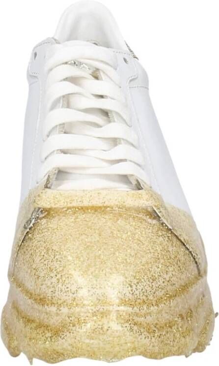 Stokton Leren Dames Sneakers White Dames