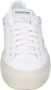 Stokton Leren Dames Sneakers White Dames - Thumbnail 4