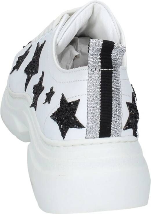 Stokton Leren Dames Sneakers White Dames