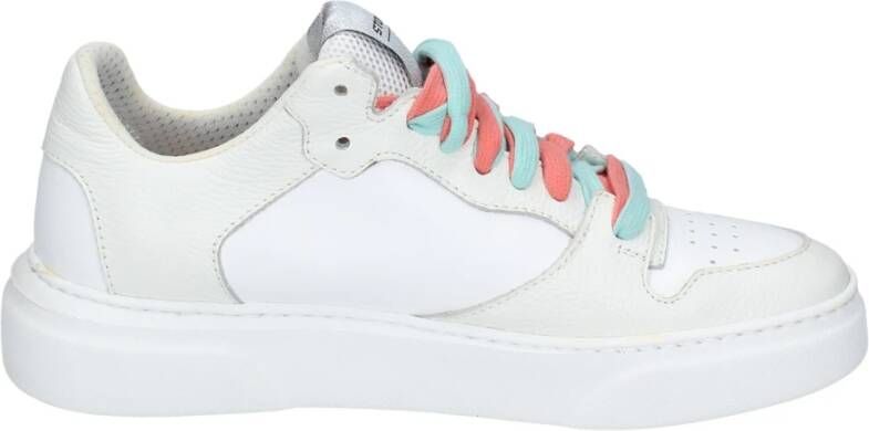 Stokton Leren Dames Sneakers White Dames