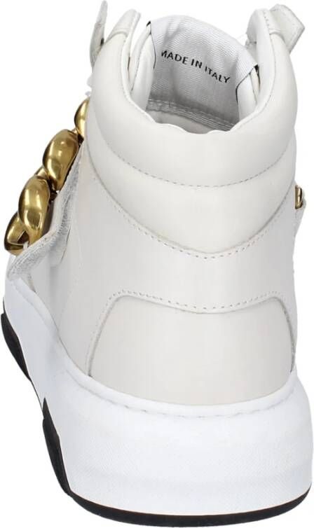 Stokton Leren Dames Sneakers White Dames