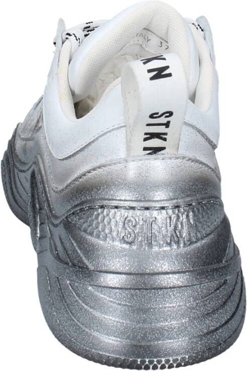 Stokton Leren Dames Sneakers White Dames