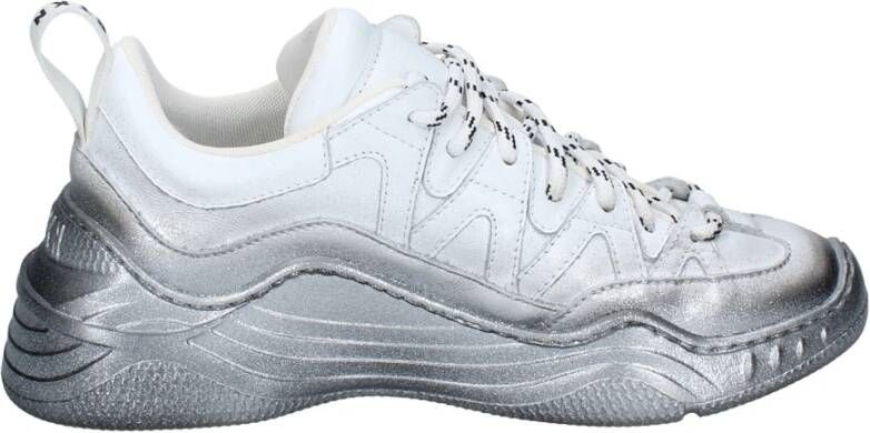 Stokton Leren Dames Sneakers White Dames