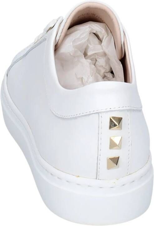 Stokton Leren Dames Sneakers White Dames