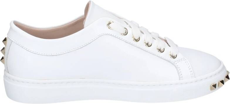 Stokton Leren Dames Sneakers White Dames