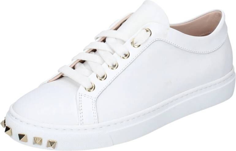 Stokton Leren Dames Sneakers White Dames