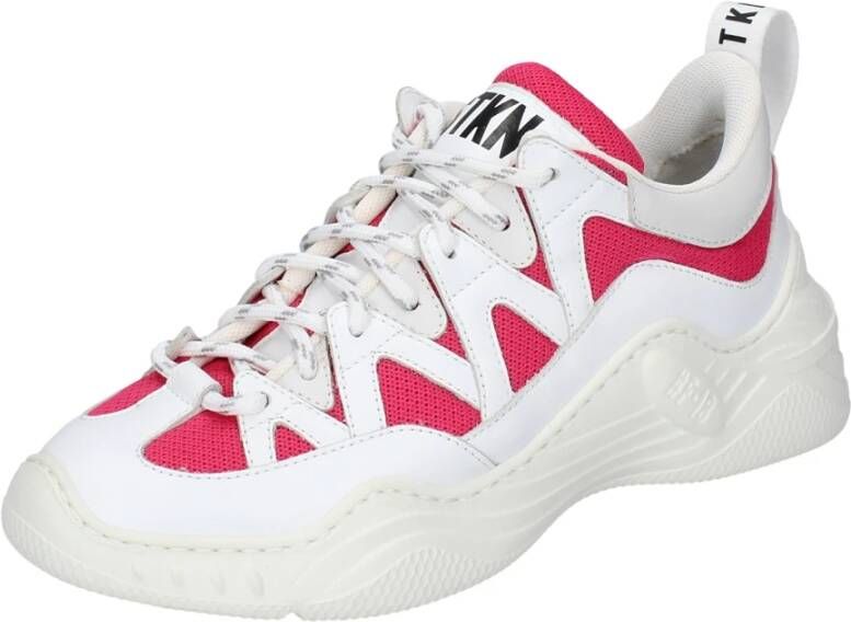 Stokton Leren Dames Sneakers White Dames