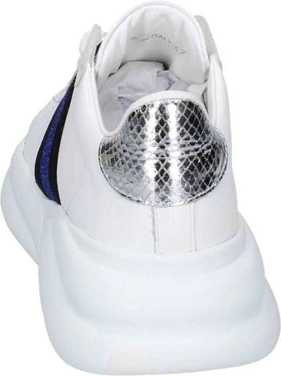 Stokton Leren Dames Sneakers White Dames