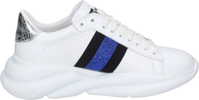 Stokton Leren Dames Sneakers White Dames