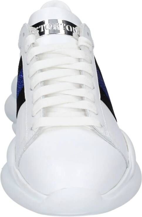 Stokton Leren Dames Sneakers White Dames