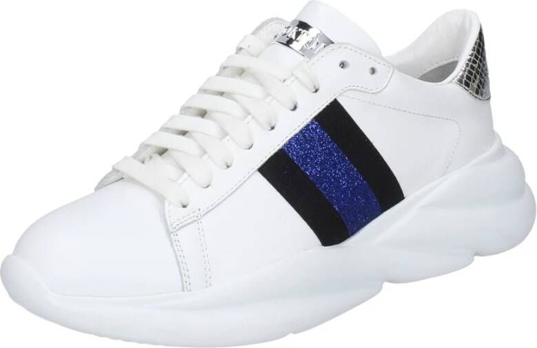 Stokton Leren Dames Sneakers White Dames