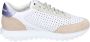 Stokton Leren Dames Sneakers White Dames - Thumbnail 3