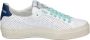 Stokton Leren Dames Sneakers White Dames - Thumbnail 3