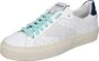 Stokton Leren Dames Sneakers White Dames - Thumbnail 5