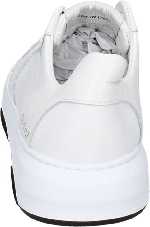 Stokton Leren Damessneakers White Dames