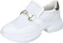 Stokton Leren Damessneakers White Dames - Thumbnail 5