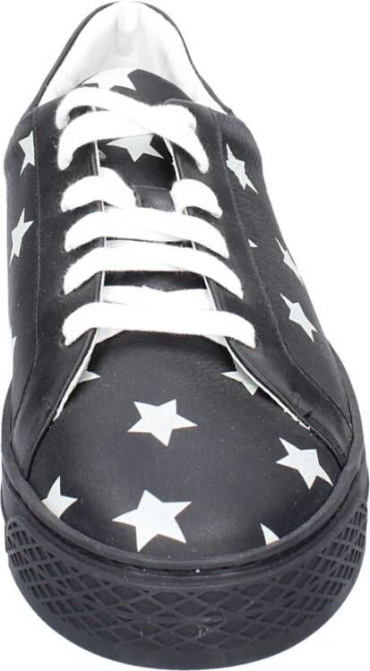 Stokton Leren Heren Sneakers Black Heren