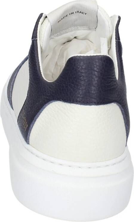 Stokton Leren Heren Sneakers Blue Heren