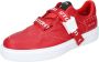 Stokton Leren Heren Sneakers Red Heren - Thumbnail 5