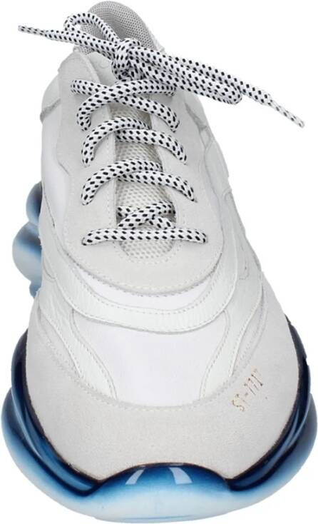 Stokton Leren Heren Sneakers White Heren