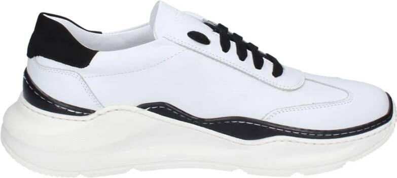 Stokton Leren Heren Sneakers White Heren