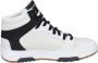 Stokton Leren Heren Sneakers White Heren - Thumbnail 3