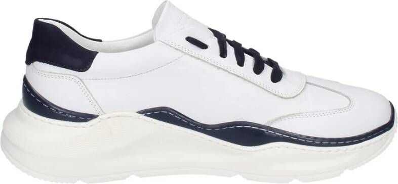 Stokton Leren Heren Sneakers White Heren