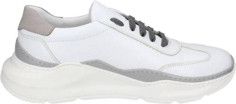 Stokton Leren Heren Sneakers White Heren