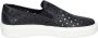 Stokton Leren Slip-On Sneakers voor Mannen Black Heren - Thumbnail 3