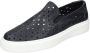 Stokton Leren Slip-On Sneakers voor Mannen Black Heren - Thumbnail 5